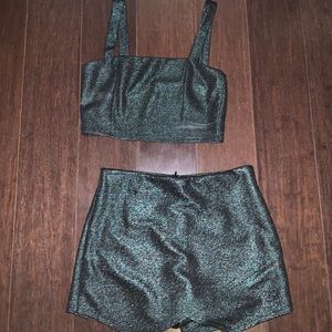 Metallic set from boutique